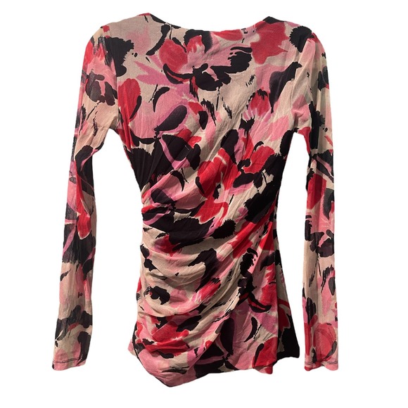 Y2k Fairy Grunge Mesh Nylon Long Sleeve Top Small - Picture 10 of 15